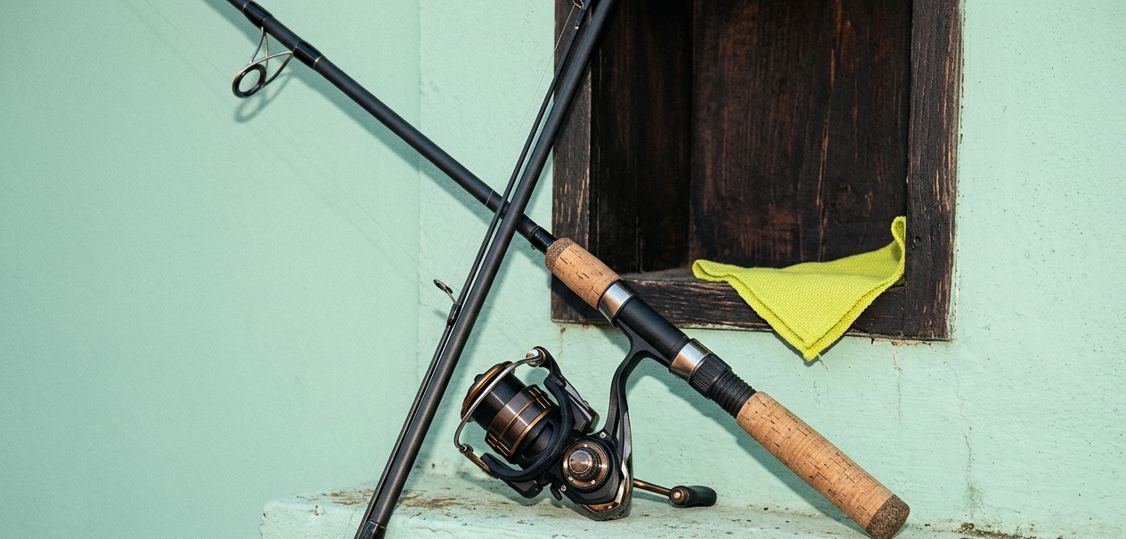 Canna da pesca con mulinello